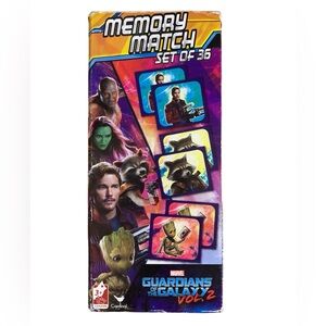 Marvel Guardians of the Galaxy Vol. 2 Memory Match Game Set of 36